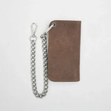 SMALL TRUCKER - Vegetable Tanned Leather Wallet - First Manufacturing Company - Flyclothing LLC
