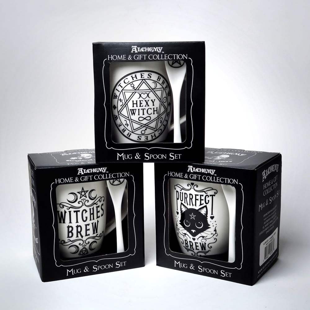 Witches Brew Mug & Spoon Set - Alchemy of England - Flyclothing LLC