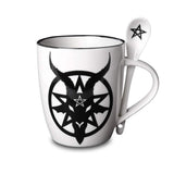 Baphomet Mug & Spoon Set - Alchemy of England - Flyclothing LLC
