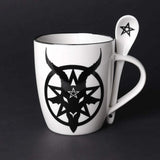 Baphomet Mug & Spoon Set - Alchemy of England - Flyclothing LLC