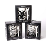 Baphomet Mug & Spoon Set - Alchemy of England - Flyclothing LLC
