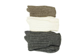 tittimitti® Women’s Alpaca & Wool Blend Socks 1 Pair – Warm Breathable Winter Socks Made in Italy