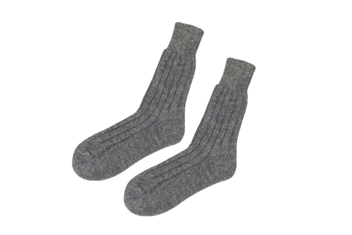 tittimitti® Men’s Alpaca & Wool Blend Socks 1 Pair – Warm Breathable Winter Socks Made in Italy