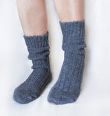 tittimitti® Women’s Alpaca & Wool Blend Socks 1 Pair – Warm Breathable Winter Socks Made in Italy