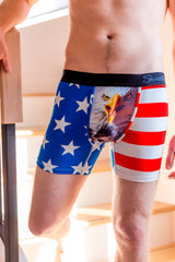 The Mascot | American Flag Ball Hammock® Pouch Underwear - Shinesty