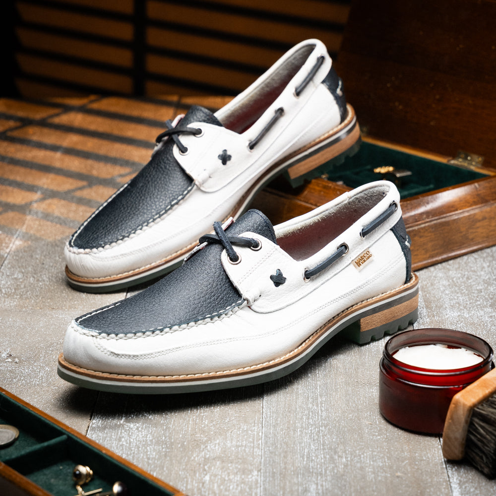 Amalfi Navy / White - Marco Di Milano - Flyclothing LLC