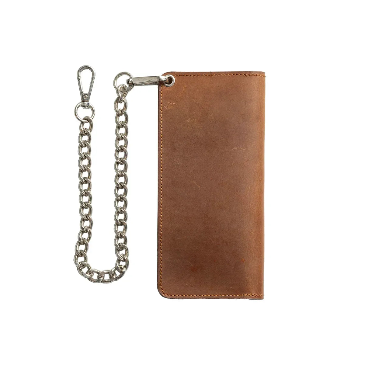 LARGE TRUCKER - Vegetable Tanned Leather Wallet - First Manufacturing Company - Flyclothing LLC