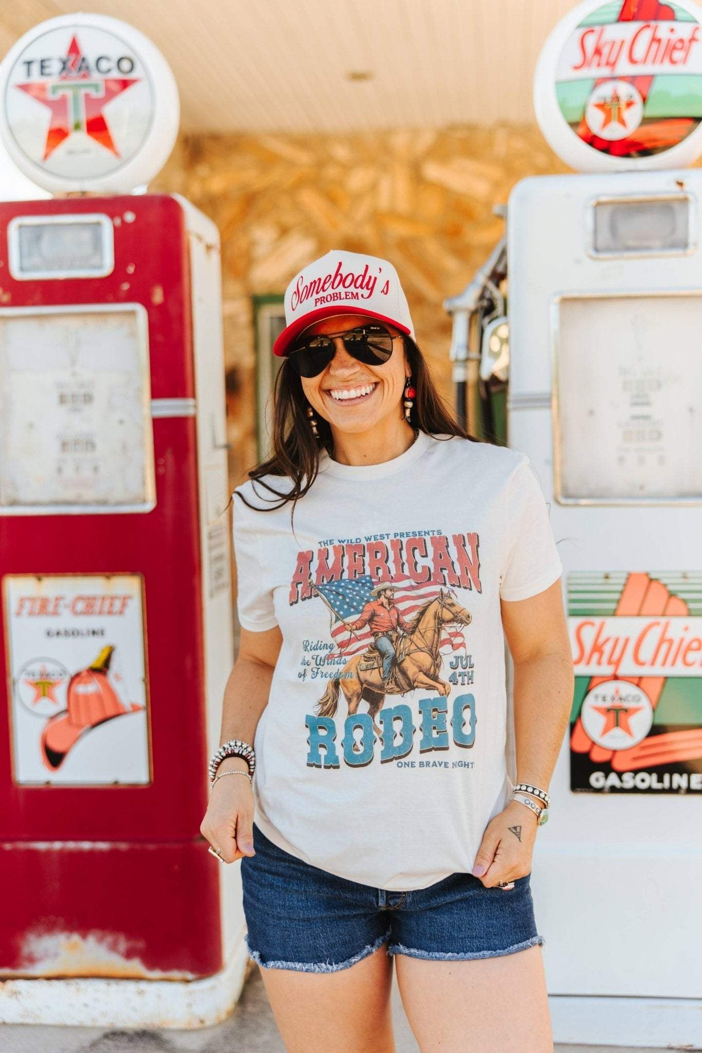 American Rodeo 4th July Graphic Tee - Wild Junkie - Flyclothing LLC
