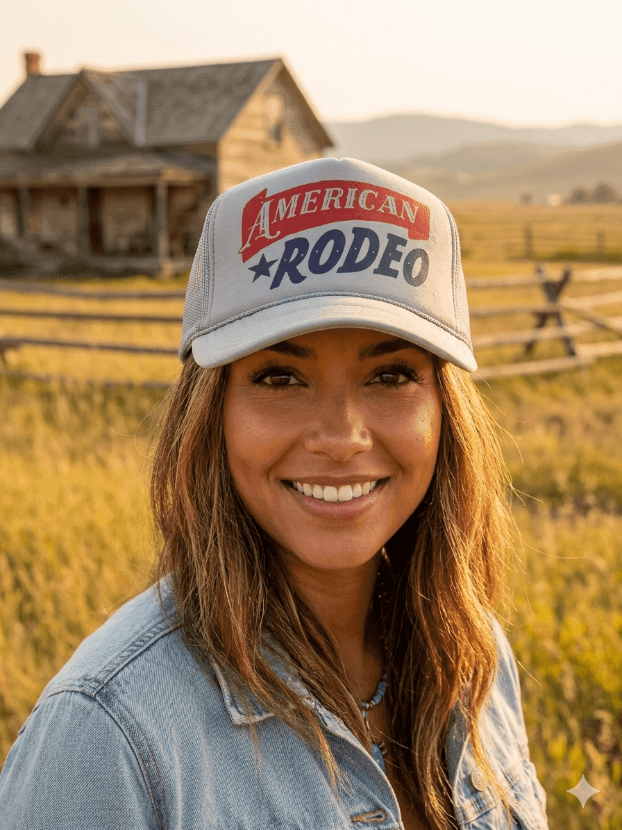American Rodeo Classic Trucker Hat - Wild Junkie - Flyclothing LLC