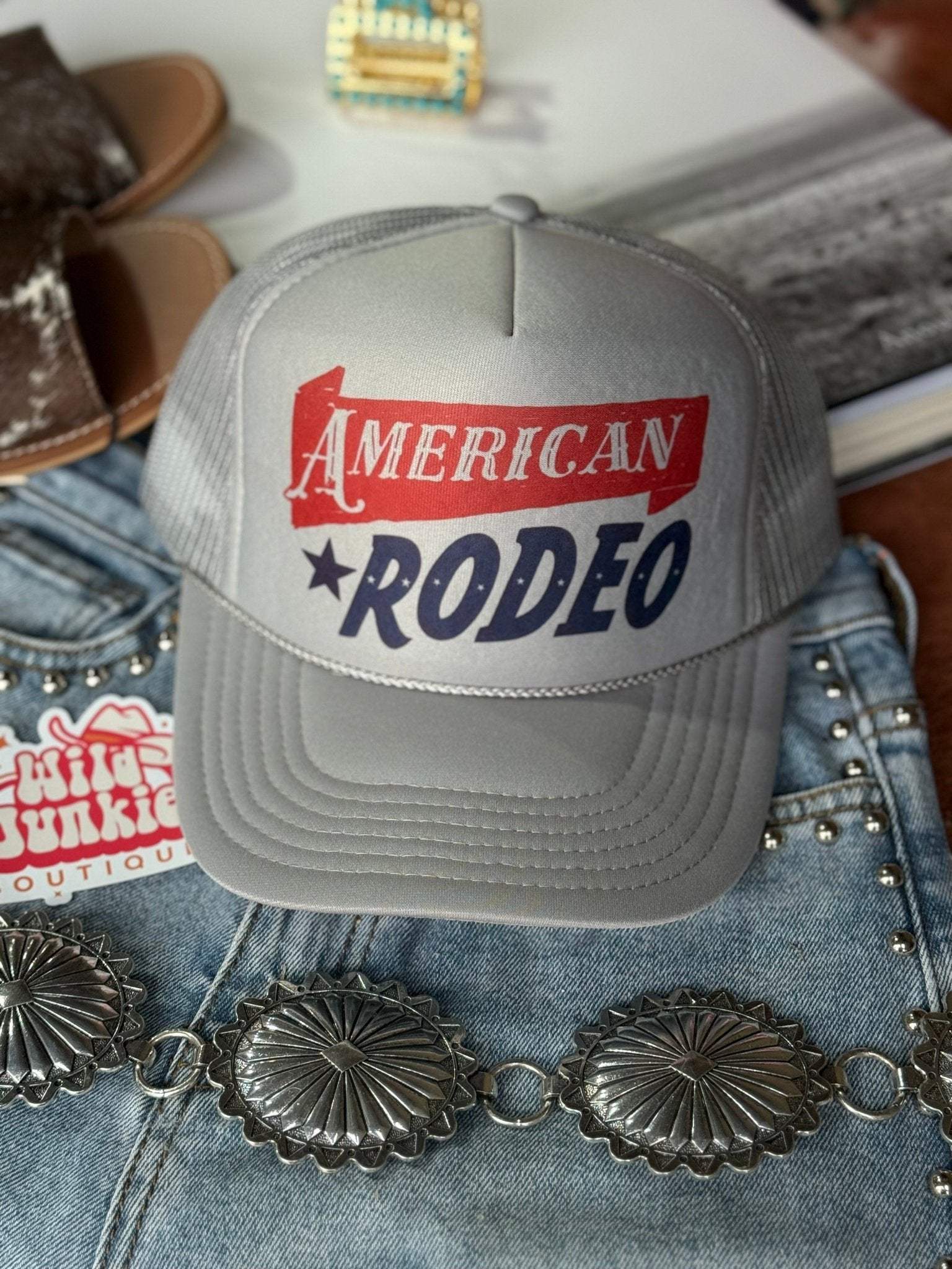 American Rodeo Classic Trucker Hat - Wild Junkie - Flyclothing LLC
