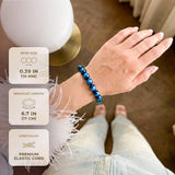 Hawk’s Focus – Royal Blue Tiger’s Eye Bracelet - Conscious Items - Flyclothing LLC