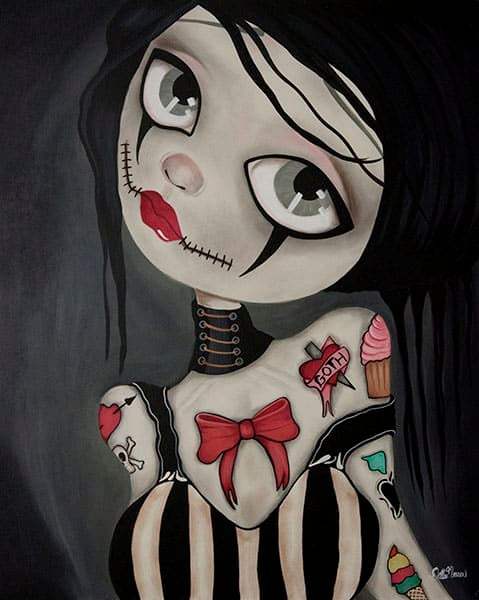 Black Market Art Company Anabella Print - Black Market Art Company - Flyclothing LLC