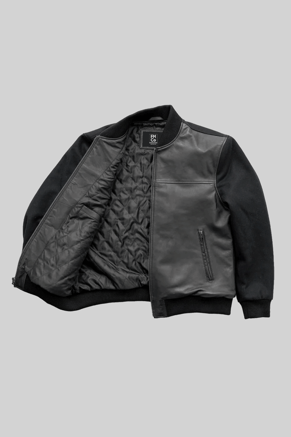 Andre Men's Varsity Leather Jacket