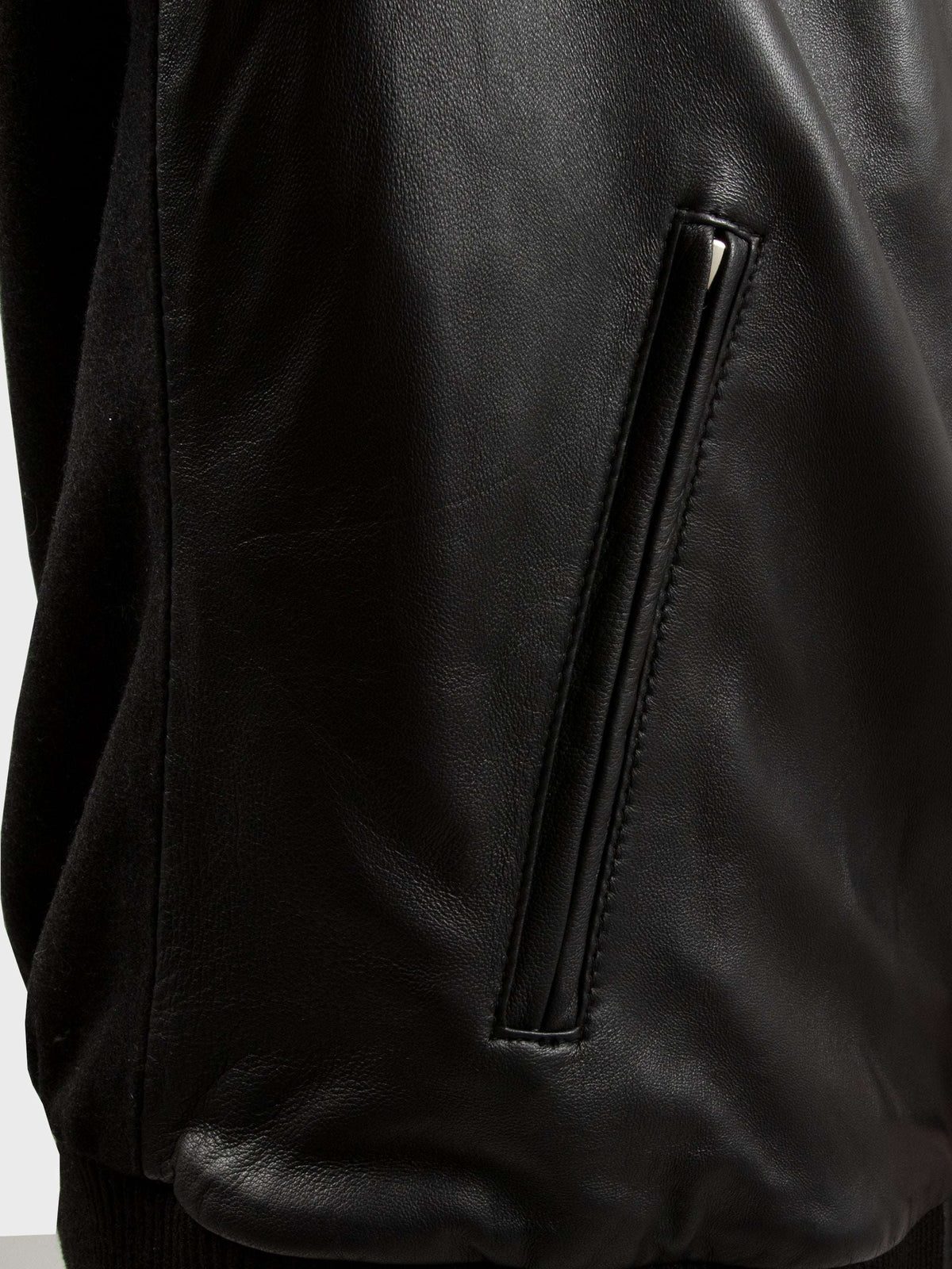 Andre Men's Varsity Leather Jacket