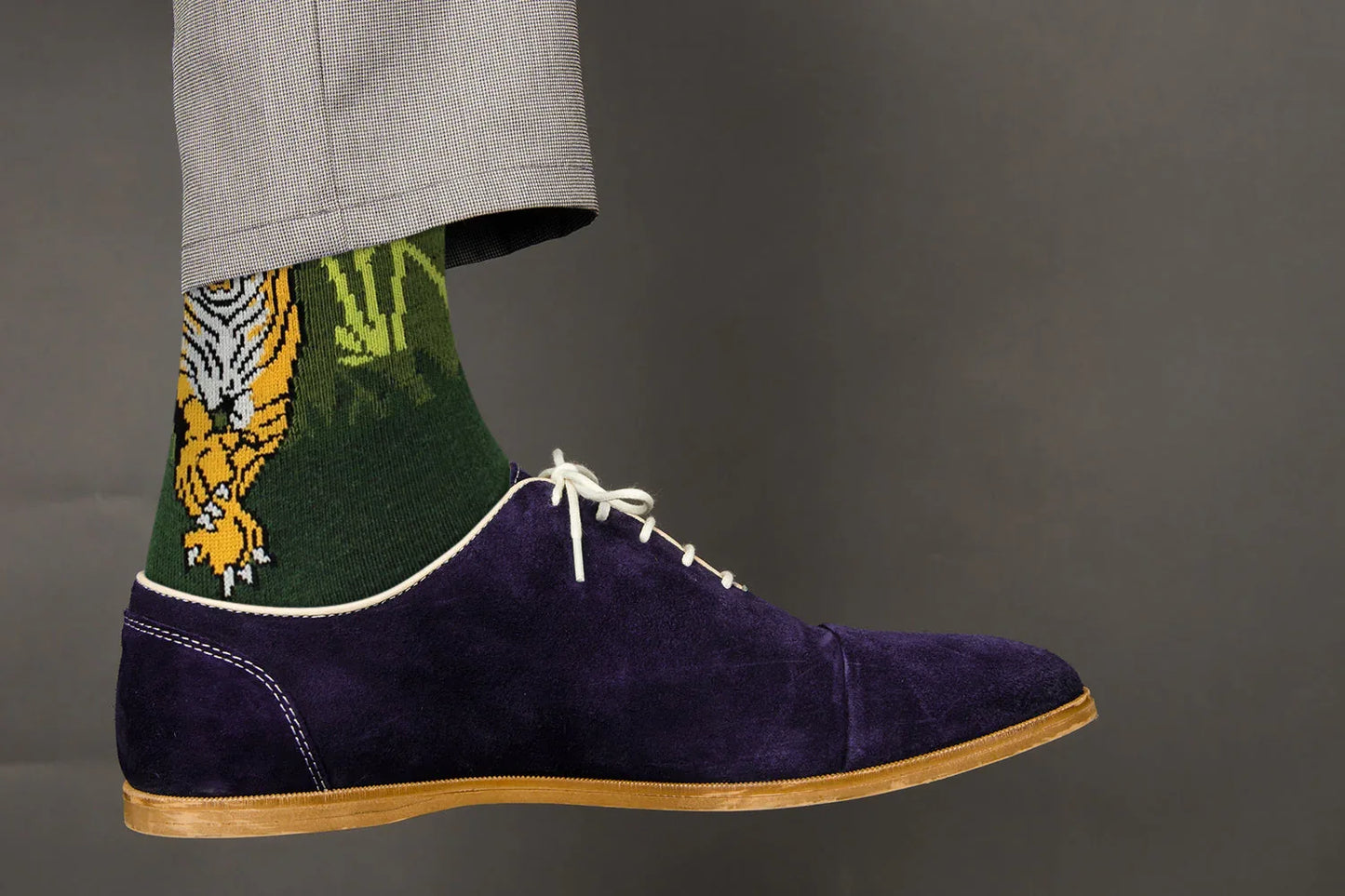 Green Tiger Socks - Comfy Cotton for Men & Women - Real Sic - Flyclothing LLC