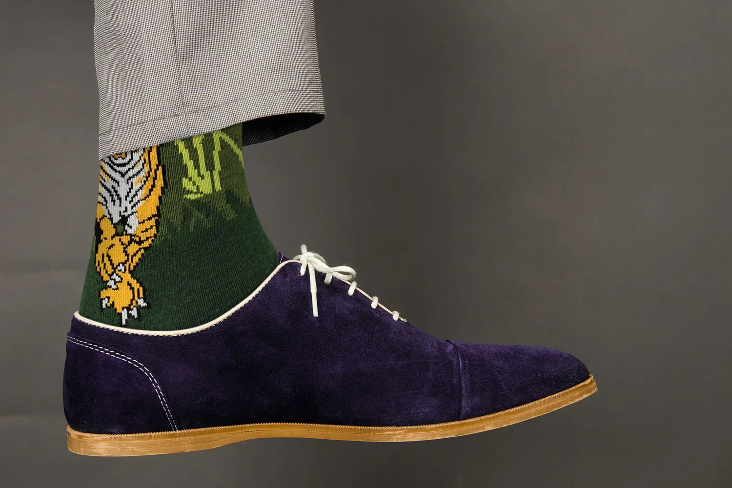 Green Tiger Socks - Comfy Cotton for Men & Women - Real Sic - Flyclothing LLC