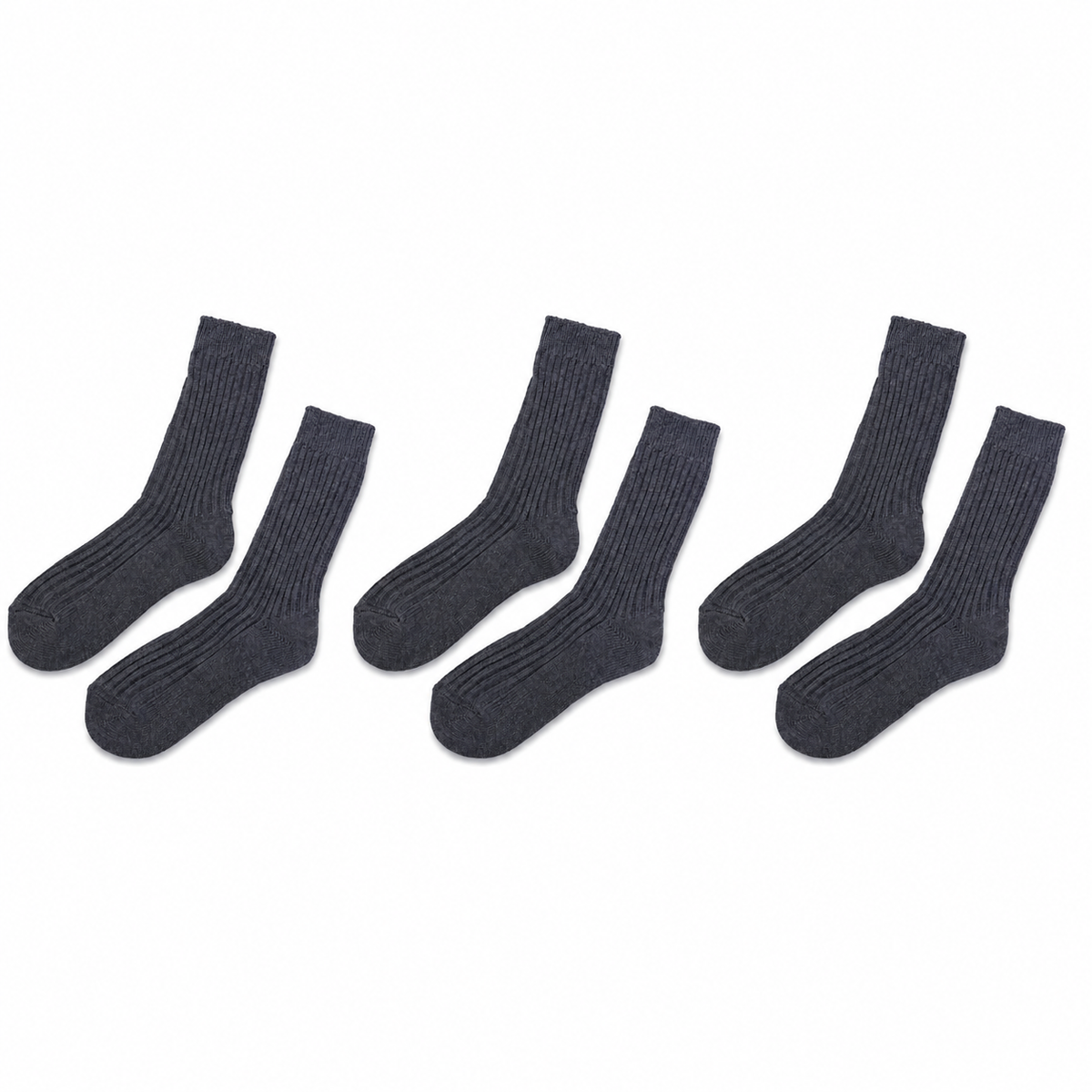 tittimitti® Women’s 100% Organic Cotton Boot Socks 3-Pack – Made in Italy