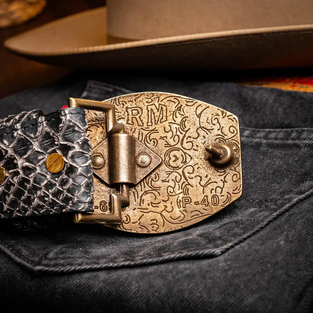 Arkansas Belt Antique Newspaper - Marco Di Milano - Flyclothing LLC