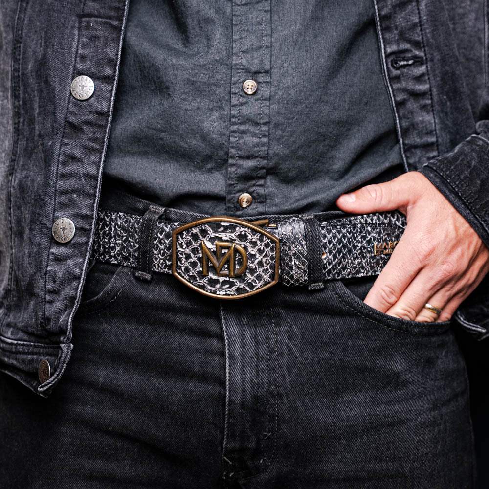 Arkansas Belt Antique Newspaper - Marco Di Milano - Flyclothing LLC