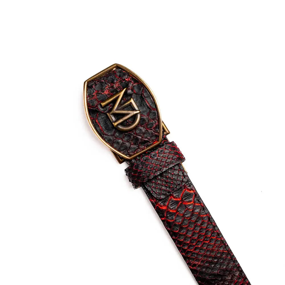 Arkansas Belt BlackCherry - Marco Di Milano - Flyclothing LLC