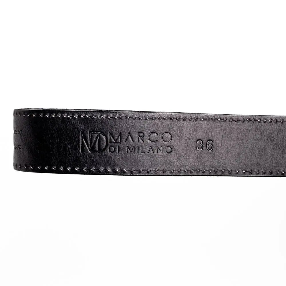 Arkansas Belt Black - Marco Di Milano - Flyclothing LLC