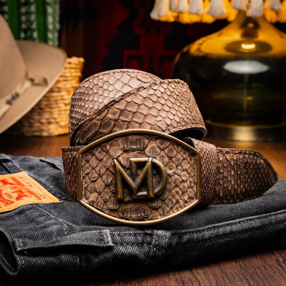 Arkansas Belt Brown - Marco Di Milano - Flyclothing LLC