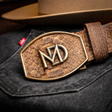 Arkansas Belt Brown - Marco Di Milano - Flyclothing LLC