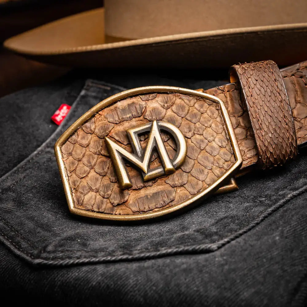 Arkansas Belt Brown - Marco Di Milano - Flyclothing LLC