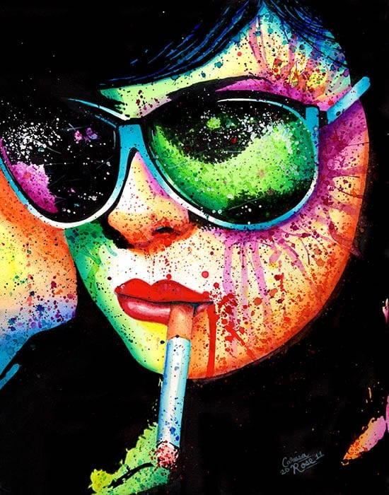 Black Market Art Company At A Glance Print