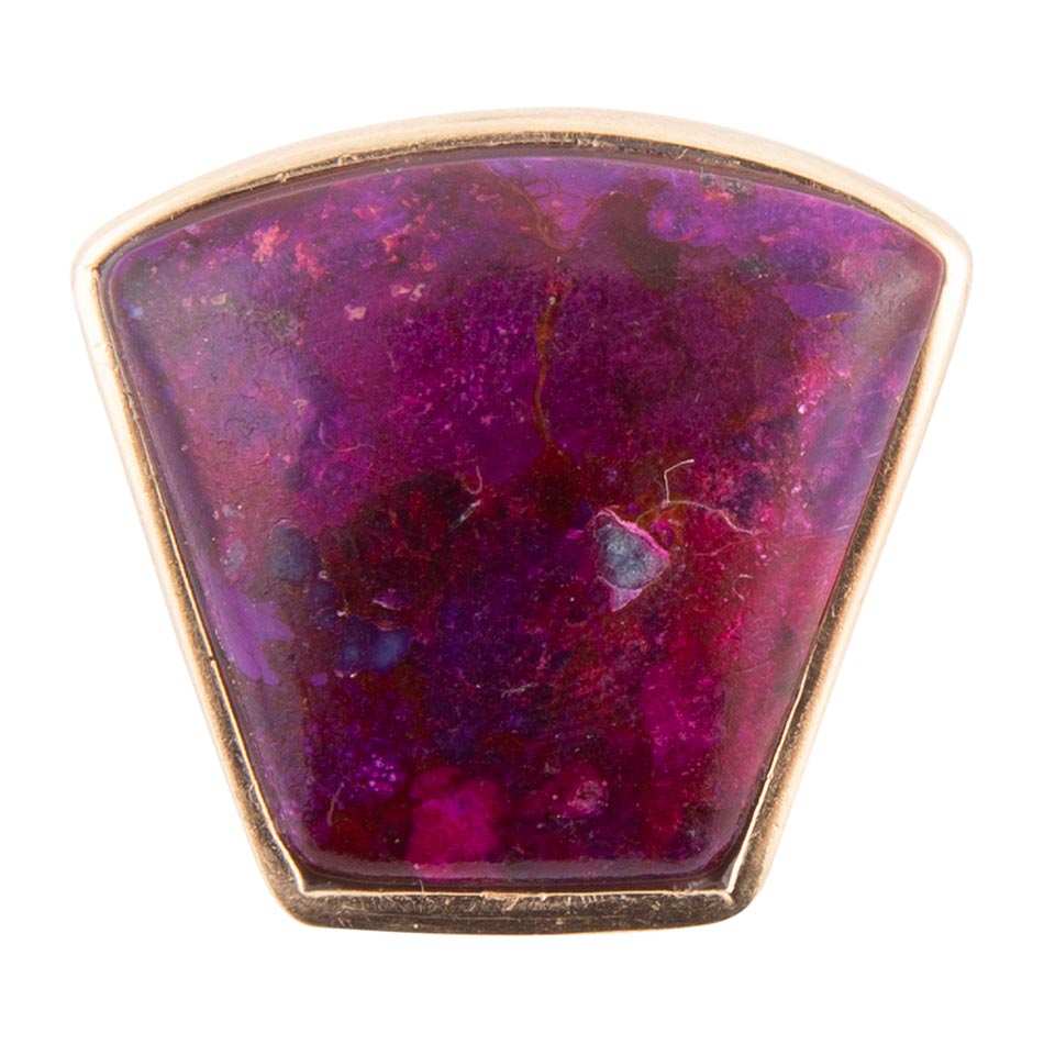 Athena Purple Turquoise Statement Golden Ring - Barse Jewelry - Flyclothing LLC