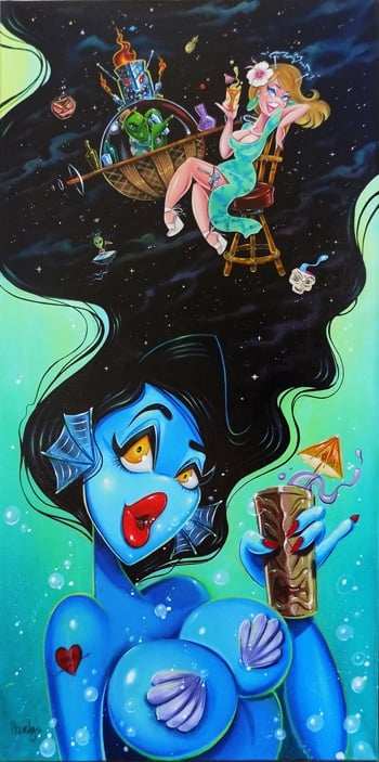 Black Market Art Company Atomica Pacifica Print - Black Market Art Company - Flyclothing LLC