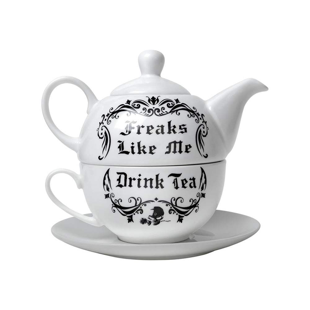 Freaks Like Me Drink Tea Set - Alchemy of England - Flyclothing LLC