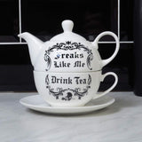 Freaks Like Me Drink Tea Set - Alchemy of England - Flyclothing LLC