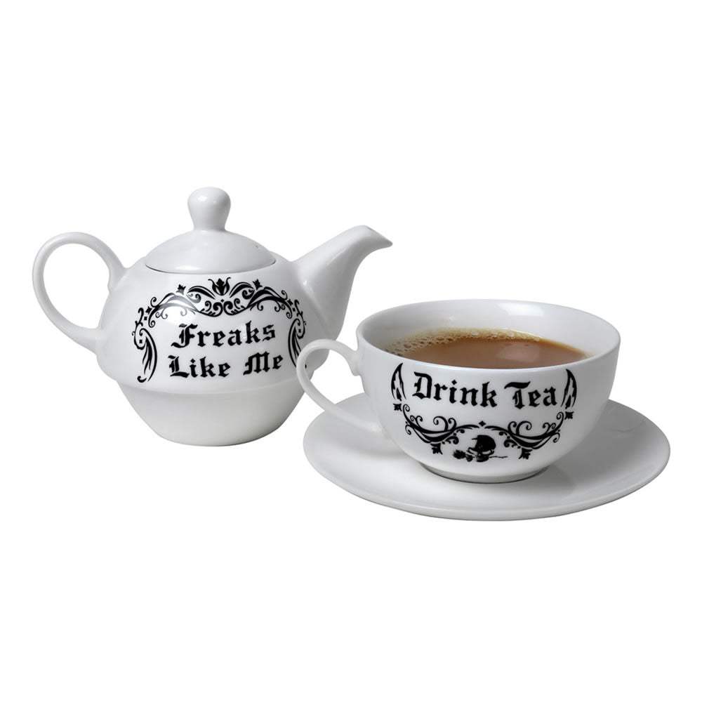 Freaks Like Me Drink Tea Set - Alchemy of England - Flyclothing LLC