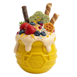 Honey Pot Dog eCup Treat Dispenser | Durable PUP-X Rubber Enrichment Toy | USA Made - SodaPup/True Dogs, LLC - Flyclothing LLC