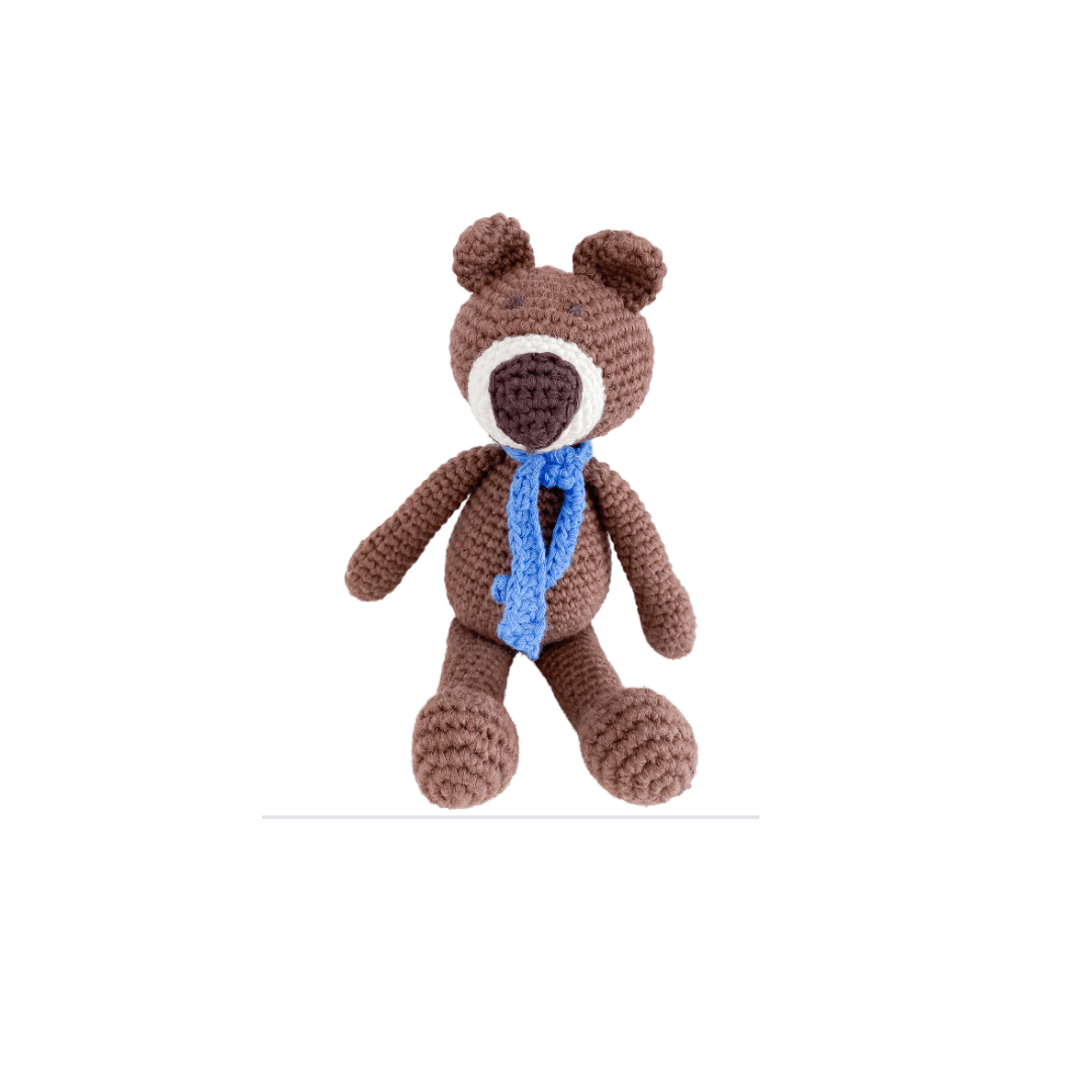 Atty the bear - brown mini - bebemoss.com - Flyclothing LLC