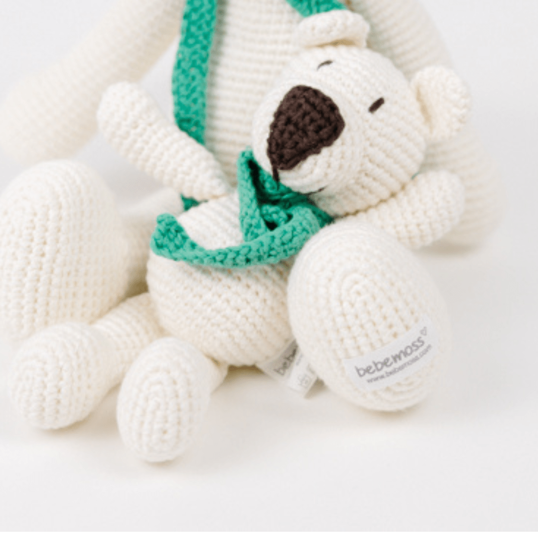 Atty the bear - cream mini - bebemoss.com - Flyclothing LLC