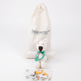 Atty the bear - cream mini - bebemoss.com - Flyclothing LLC