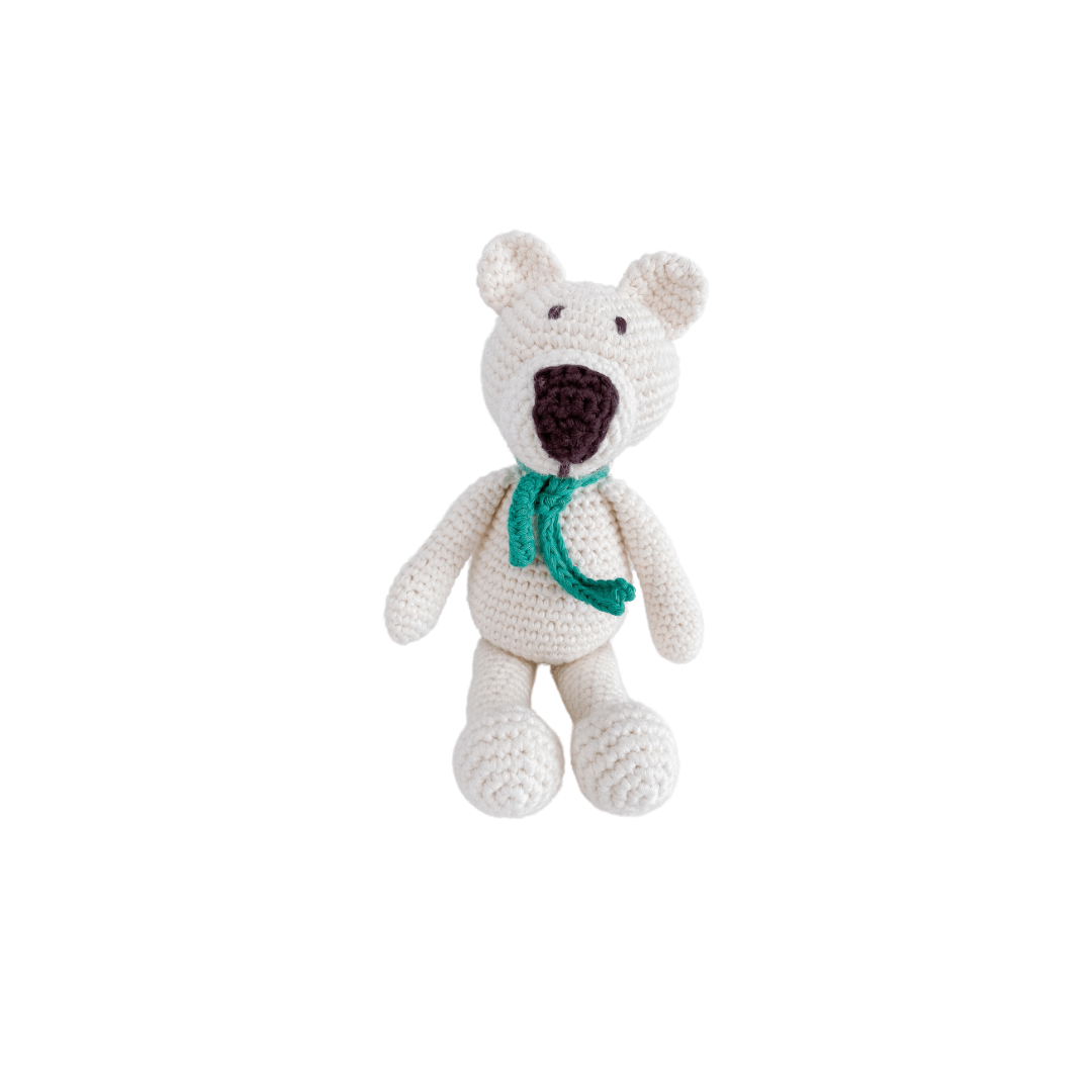 Atty the bear - cream mini - bebemoss.com - Flyclothing LLC