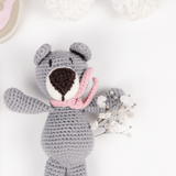 Atty the bear - grey mini - bebemoss.com - Flyclothing LLC
