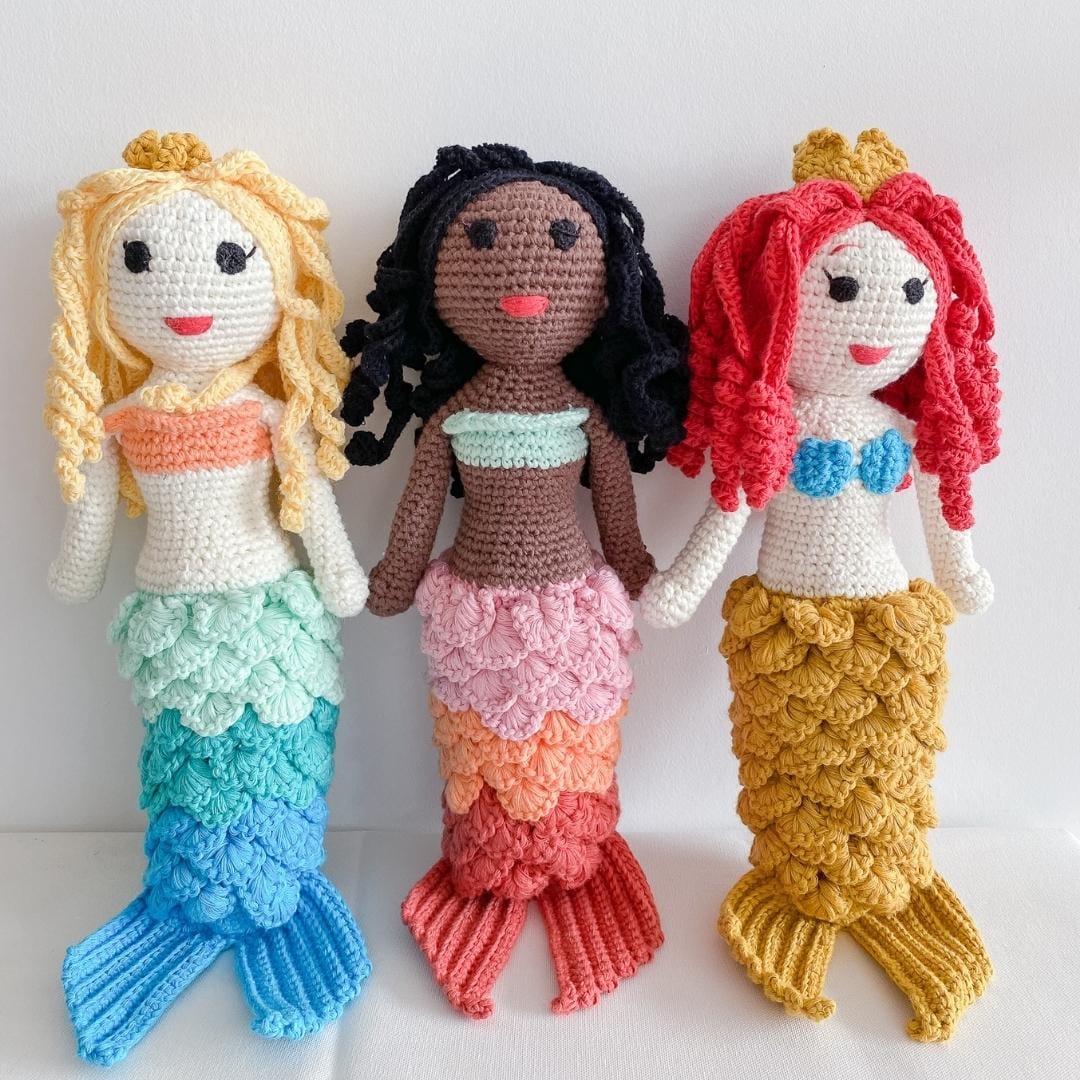 Azalea the Mermaid- blonde - bebemoss.com - Flyclothing LLC