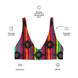 Baha Ranch Yeehaw Aztec Serape Bikini Top