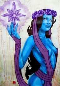 Black Market Art Company Azura Print - Black Market Art Company - Flyclothing LLC