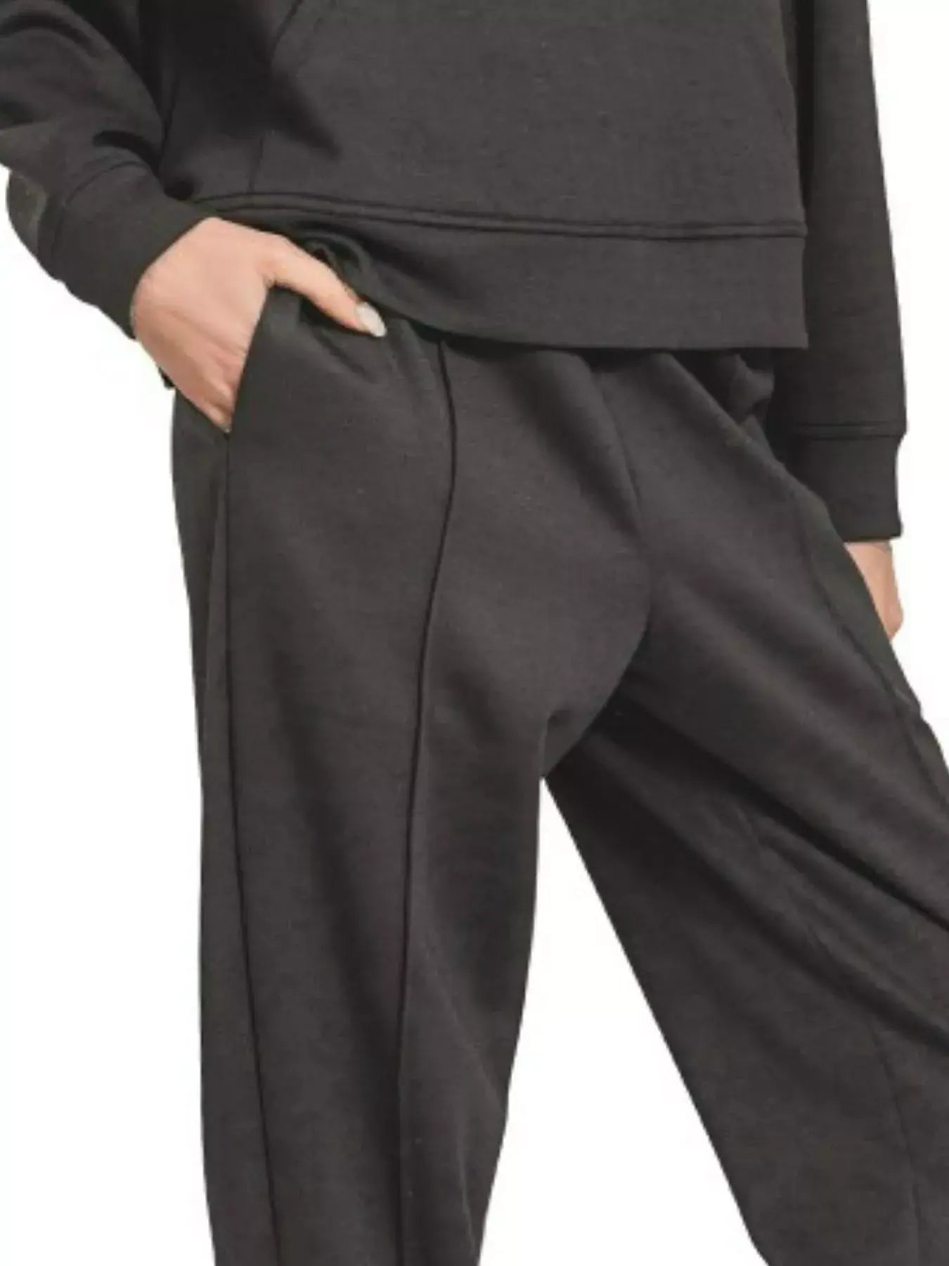 Zenana Scuba Half Zip Sweatshirt and Joggers Set - Trendsi - Flyclothing LLC