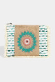 Fame Evil Eye Fringe Cosmetic Bag - Trendsi