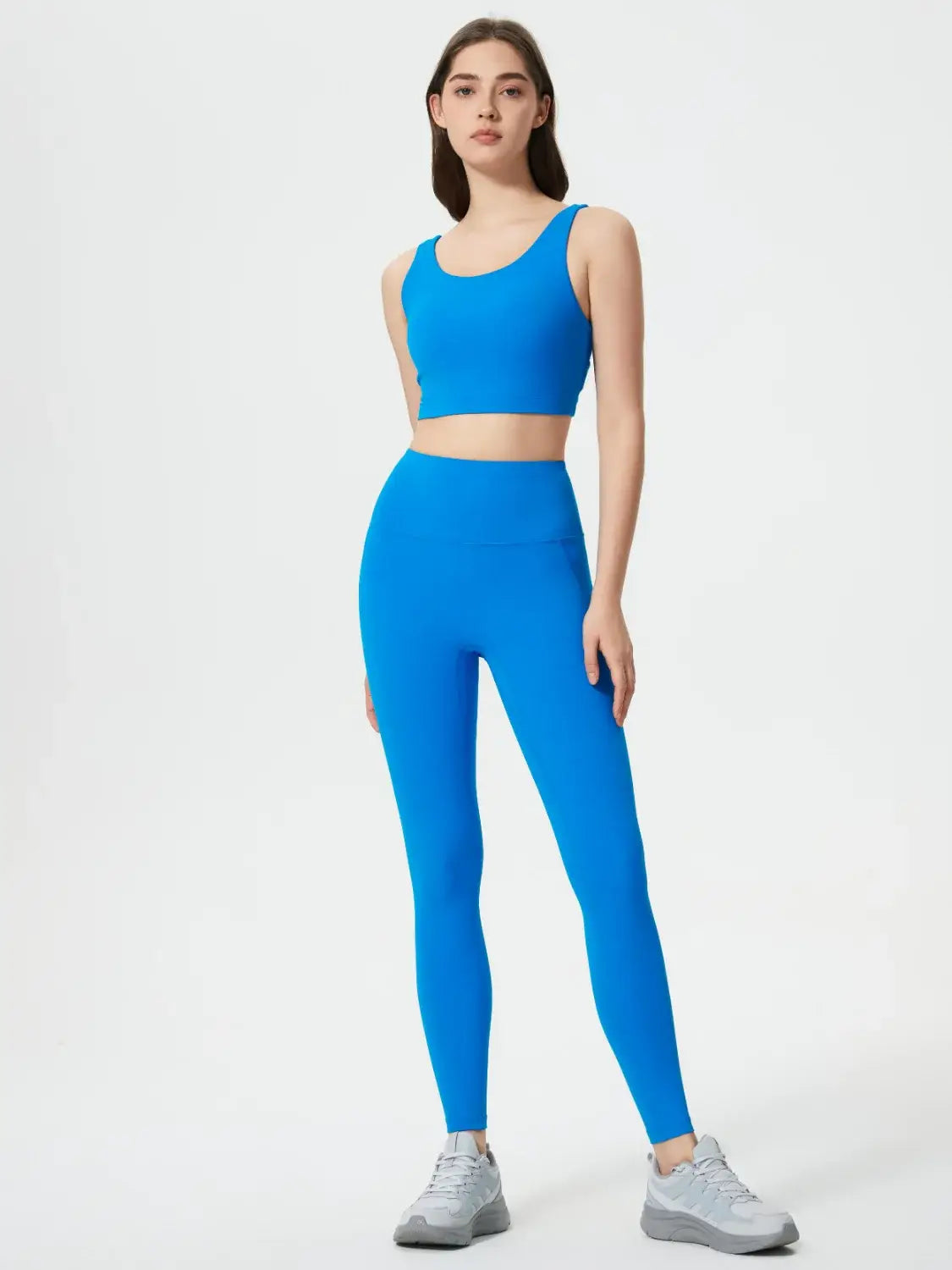 Millennia Wide Waistband Active Leggings - Trendsi - Flyclothing LLC