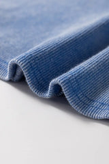 Mineral Wash Ribbed Notch Neck Tank - Trendsi - Flyclothing LLC