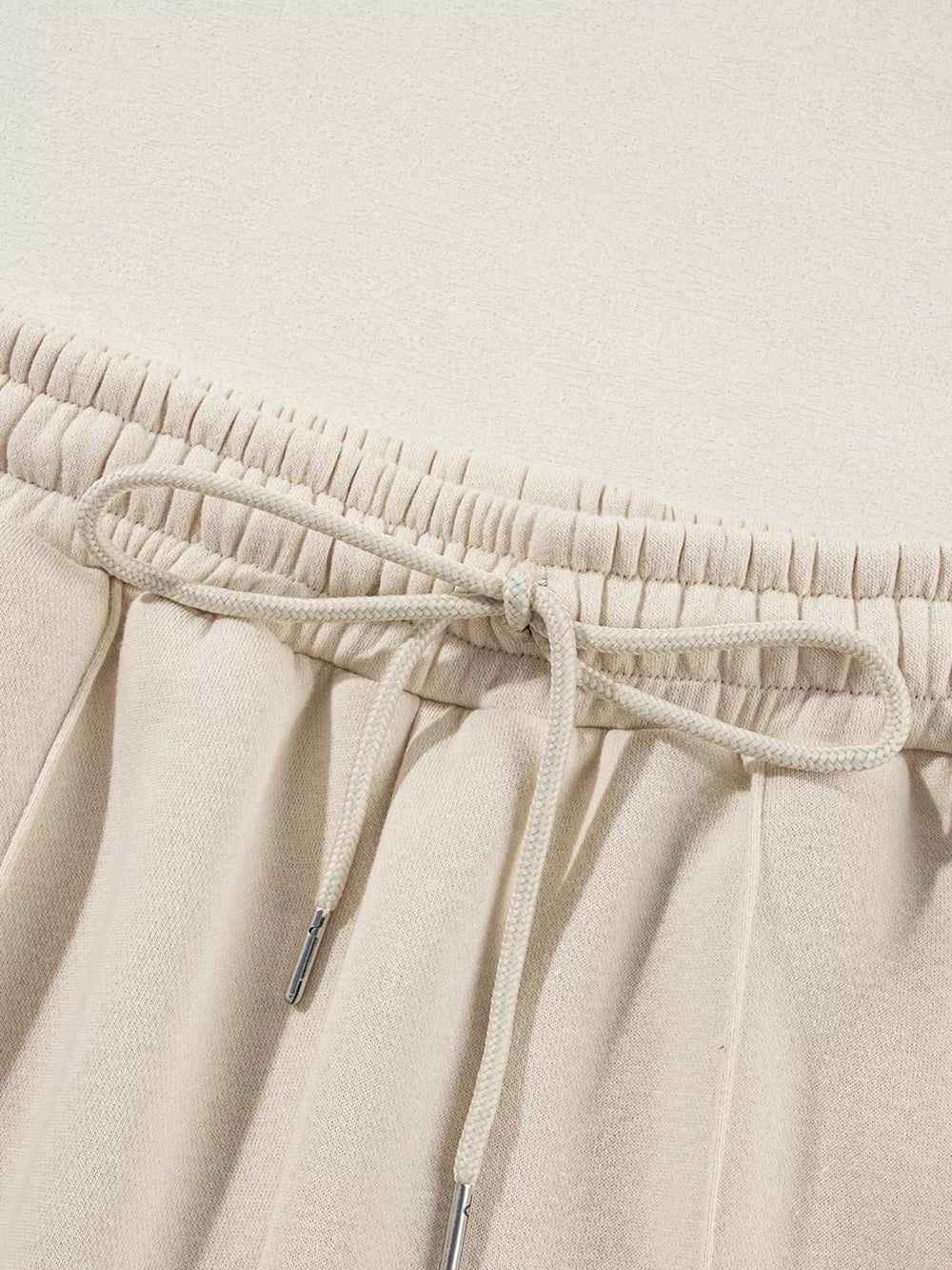 Drop Shoulder Zip Up Jacket and Drawstring Pants Active 2pcs Set - Trendsi - Flyclothing LLC