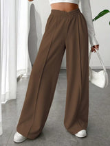 Wide Leg High Waist Pants - Trendsi - Flyclothing LLC