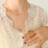 Titanium Steel Charm Necklace - Trendsi - Flyclothing LLC